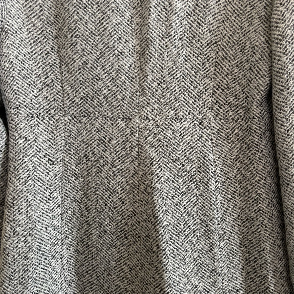 Mazik Women’s Casual Gray Open Front Long Sleeve Notch Office Blazer Size M - Picture 10 of 15